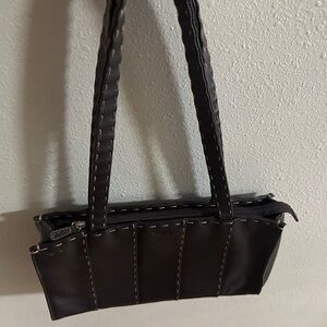 The Sak Brown Shoulder Bag with Braided Handle